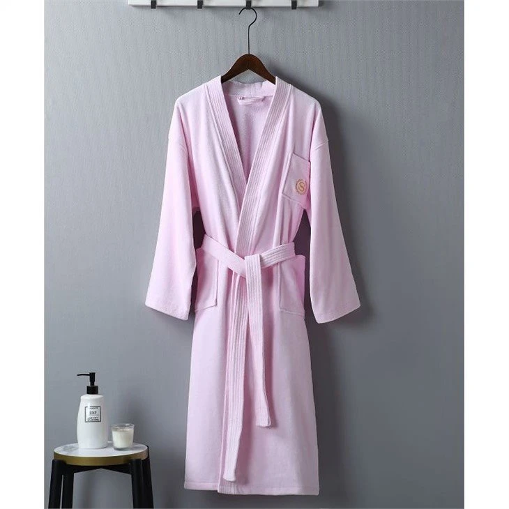 Summer thin cotton bath robe