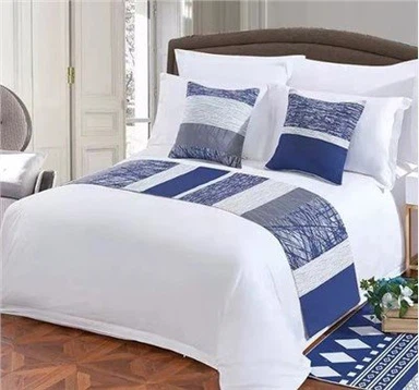 Mikrofiber Otel Yatak Koşucular Eşarp Koruyucu